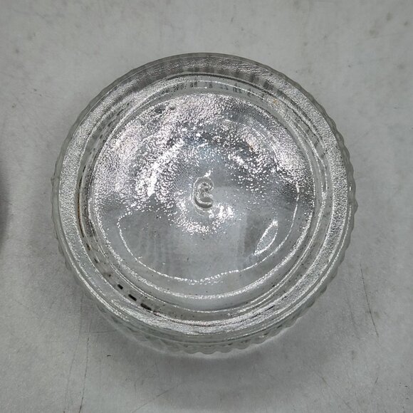 Antique 3 Jar Dresser Vanity Set Celluloid Green Floral 2 Powder Puffs - Picture 16 of 16